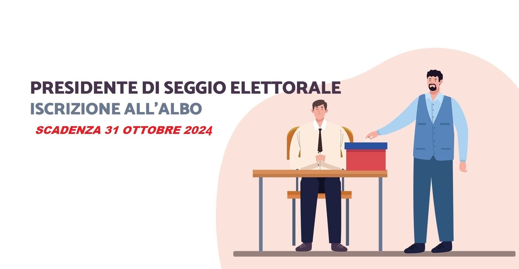 Aggiornamento albo delle persone idonee all’Ufficio di Presidente di seggio elettorale