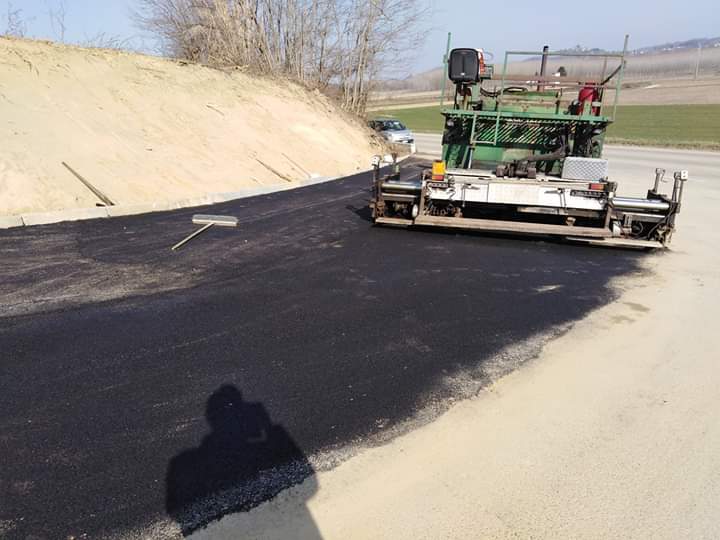 Fine lavori di allargamento Strada Rivo Cuneo