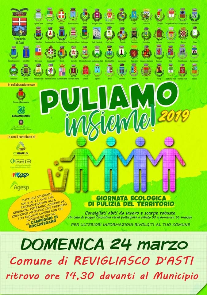 PULIAMO insieme! 2019